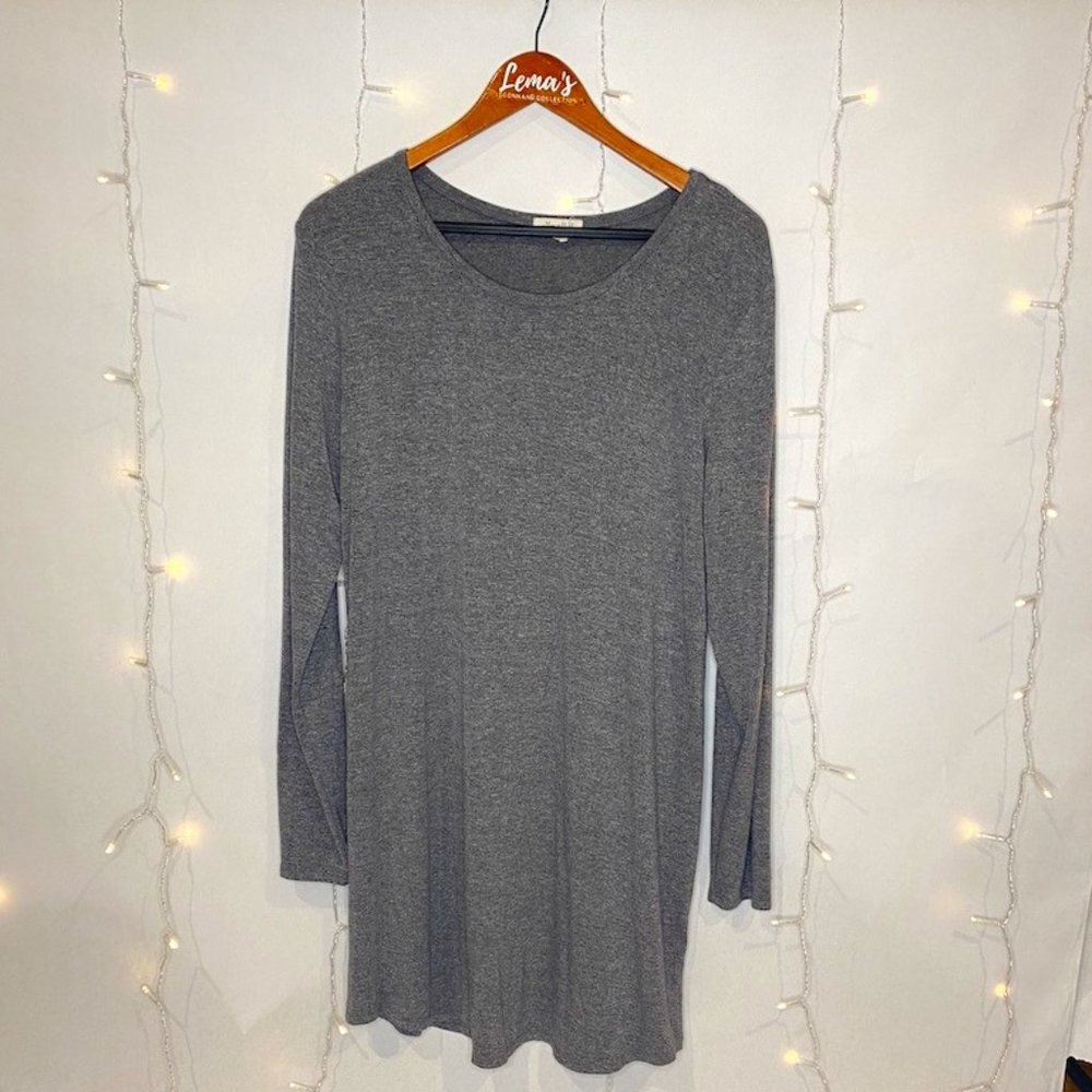 ULTRA FLIRT Grey SUPER Soft Sweater Dress